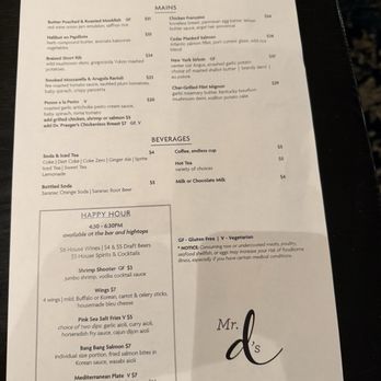 Mr. D's Restaurant & Lounge - New American Near Me - Albany, New York Mr. D's Restaurant & Lounge - New American Near Me - Albany, New York