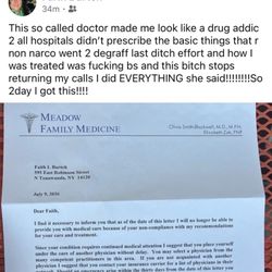 Meadow Family Medicine - A letter