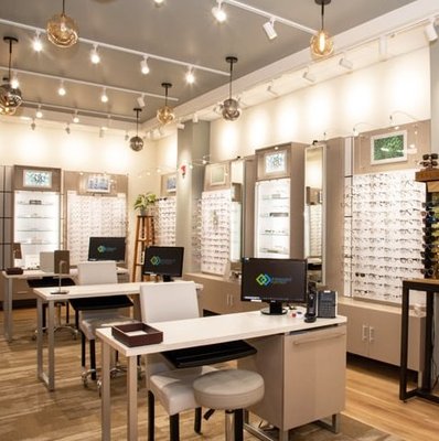 Serene Bend Oregon Eye Doctor Design Illustration Serene Bend Oregon Eye Doctor Design Illustration