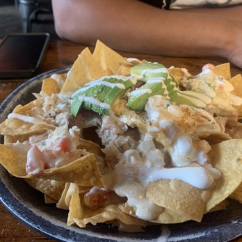 Dos Bandidos - Crab & Shrimp Nachos - Mexican Near Me - Broken Arrow, Oklahoma Dos Bandidos - Crab & Shrimp Nachos - Mexican Near Me - Broken Arrow, Oklahoma