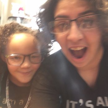 Dupage Optical - My niece and I trying some frames while waiting for my husband! - Optometrists Near Me - Addison, Illinois