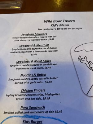 Menu photo 3 Wild Boar Tavern Knoxville, TN
