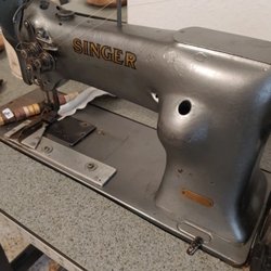ACME Estate Sales - Industrial sewing machines. Amazing machines, and the new ones cannot stand up to the job like these old ones.
