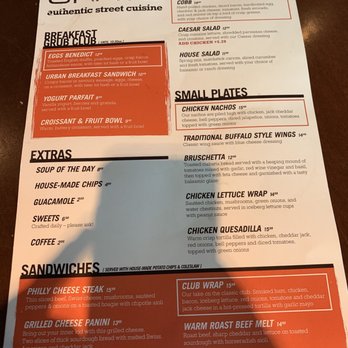Urban Crave - a menu for a restaurant - American Near Me - Winnipeg, Manitoba Urban Crave - a menu for a restaurant - American Near Me - Winnipeg, Manitoba