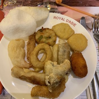 Royal d’Asie - A plate of fried dishes - Pan Asian Near Me - Portes-lès-Valence, 26