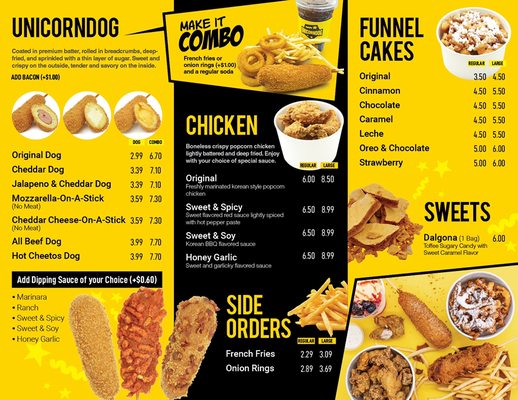 Menu photo 4 UNICORNDOG Irving, TX