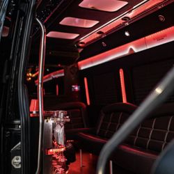 Top Tier Transportation - Interior pictures of our 2018 Mercedes Bens Sprinter Limo!