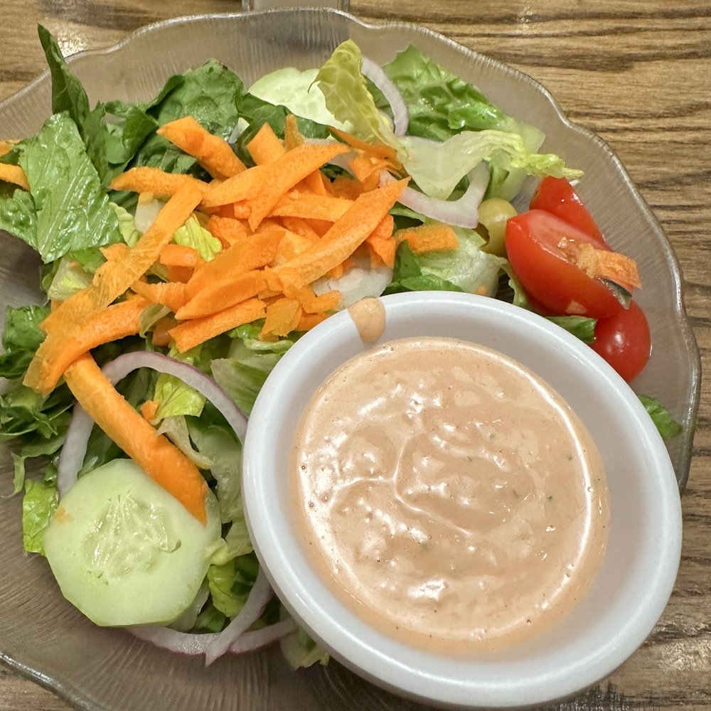 Side Salad with house dressing Side Salad with house dressing