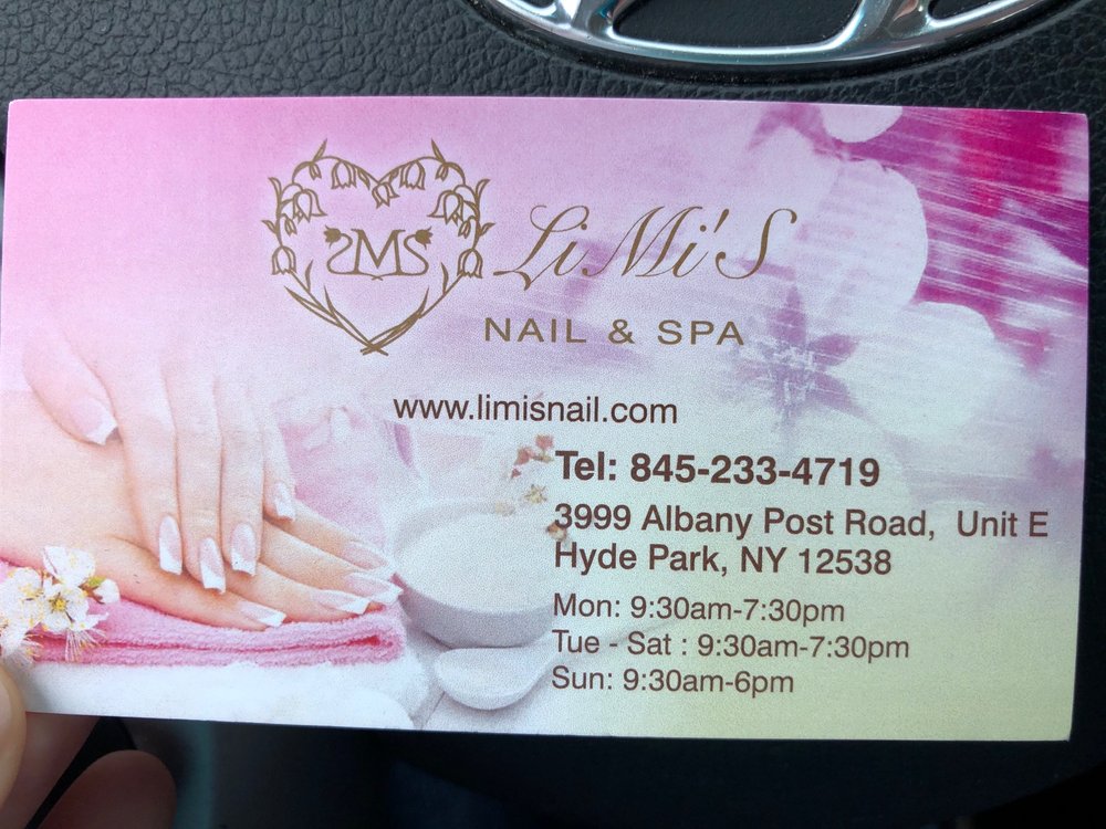 LIMI’S NAIL &SPA Updated October 2024 3999 Albany Post Rd, Hyde
