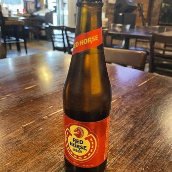 Gerry's Grill - Red Horse beer - Filipino Near Me - Houston, Texas
