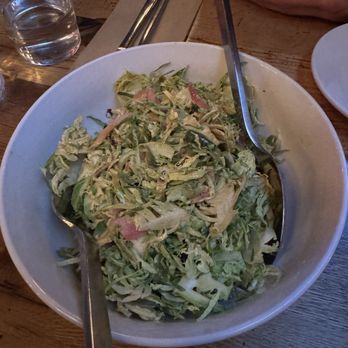Emmy Squared Pizza - Durham - Brussels Sprouts Salad - Pizza Near Me - Durham, North Carolina