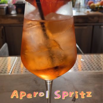 Aba - Aperol Spritz - Mediterranean Near Me - Austin, Texas Aba - Aperol Spritz - Mediterranean Near Me - Austin, Texas