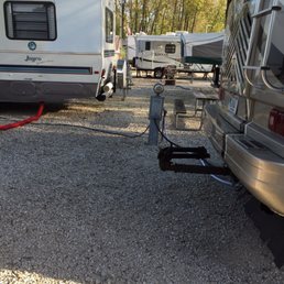 Campsites: RV after RV after RV. Within arms length. Campsites: RV after RV after RV. Within arms length.