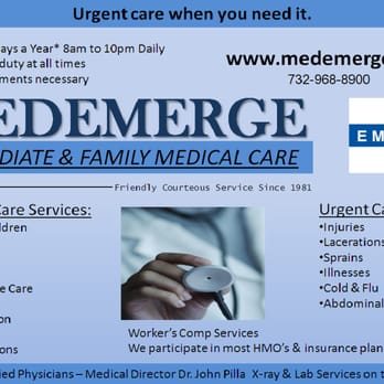 Medemerge - Urgent Care Near Me - Green Brook, New Jersey