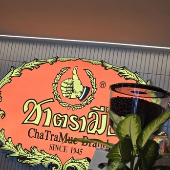 ChaTraMue - Ok, a slightly blocked sign, but you can see the name, right? - Bubble Tea Near Me - Toronto, Ontario
