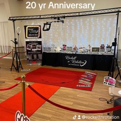 Rockett N Rotation - 360 Overhead Photo Booth