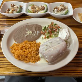 Juans Tacos and Beer - Pork Chimichanga - Mexican Near Me - Biloxi, Mississippi Juans Tacos and Beer - Pork Chimichanga - Mexican Near Me - Biloxi, Mississippi