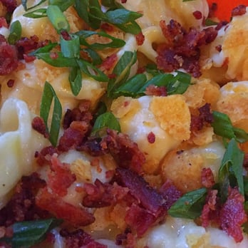 Eureka! - Mac n Cheese with Fritos and bacon - American Near Me - Cupertino, California Eureka! - Mac n Cheese with Fritos and bacon - American Near Me - Cupertino, California