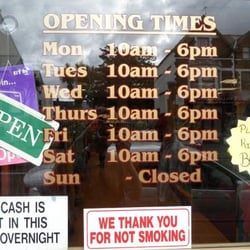 Sanna Silk - Opening Times