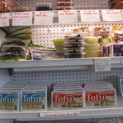Chung's Asian Mart - Tofu & spicy cucumber inside