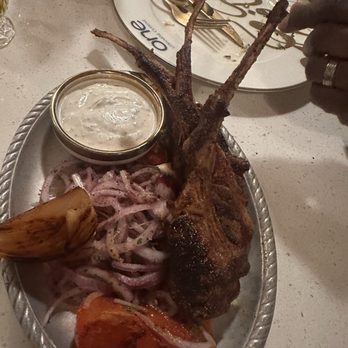 One Lebanese Cuisine - Lamb Chops - Mediterranean Near Me - Weston, Florida