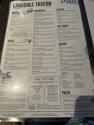 Menu photo 2 Lansdale Tavern Lansdale, PA Menu photo 2 Lansdale Tavern Lansdale, PA