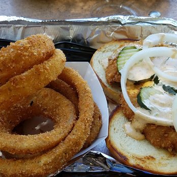 Joe's Farm Grill - Pork tenderloin sandwich - American Near Me - Gilbert, Arizona