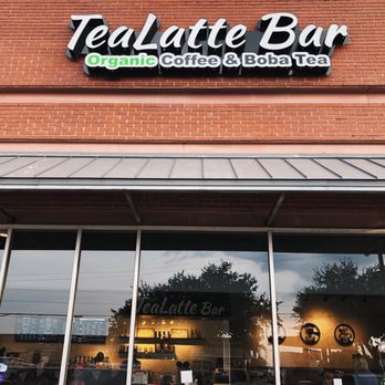 TeaLatte Bar - outside sign - Coffee & Tea Near Me - Carrollton, Texas