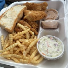 a tray of food a tray of food