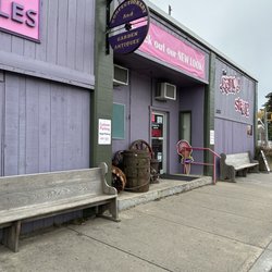 The Candy Store In Nanton - View from outside
