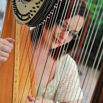 The Classic Harpist - Devon Carpenter, harpist, playing for an outdoor wedding ceremony in Ohio. - Musical Instruments & Teachers Near Me The Classic Harpist - Devon Carpenter, harpist, playing for an outdoor wedding ceremony in Ohio. - Musical Instruments & Teachers Near Me