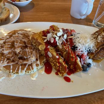 Broken Yolk Cafe - Sweet trio - Breakfast & Brunch Near Me - Irvine, California Broken Yolk Cafe - Sweet trio - Breakfast & Brunch Near Me - Irvine, California