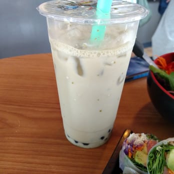 Koriente - Powdered Green Tea Bubble Tea. #sofreakkinggood - Asian Fusion Near Me - Austin, Texas
