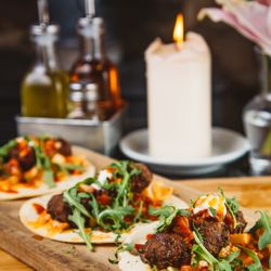 The Parlour - Okra Falafel Tacos