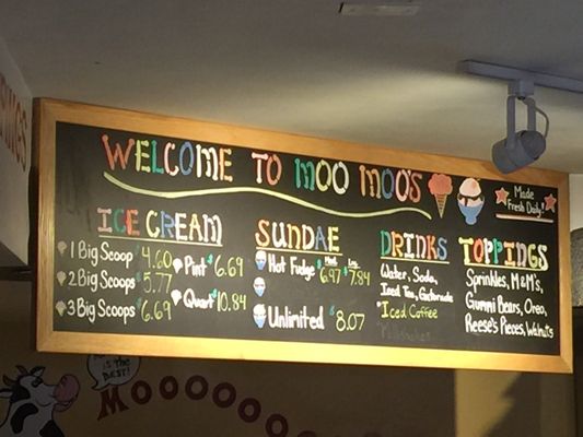 Menu photo 8 Moo Moo's Creamery Cold Spring, NY Menu photo 8 Moo Moo's Creamery Cold Spring, NY