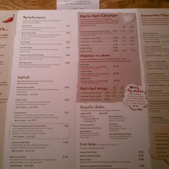 Nando's Peri-Peri - Menu - Portuguese Near Me - Arlington, Virginia Nando's Peri-Peri - Menu - Portuguese Near Me - Arlington, Virginia