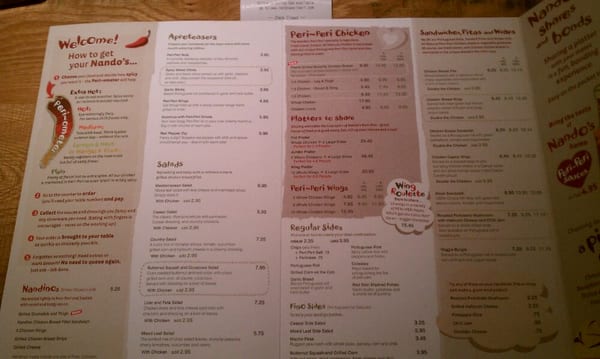 Menu photo 7 Nando's Peri-Peri Arlington, VA Menu photo 7 Nando's Peri-Peri Arlington, VA
