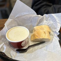 West Coast Sourdough - Clam chowder cup