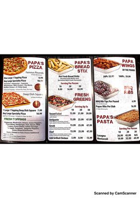 Menu photo 2 Papa's Pizza & BBQ Oak Park, MI