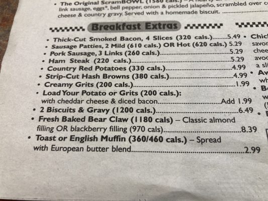 Menu photo 2 Black Bear Diner Tempe Tempe, AZ Menu photo 2 Black Bear Diner Tempe Tempe, AZ