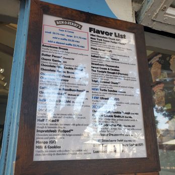 Ben & Jerry's - Menu - Ice Cream & Frozen Yogurt Near Me - San Diego, California