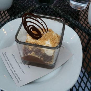 Farm & Table - Chocolate pudding with raspberry preserves - New American Near Me - Albuquerque, New Mexico