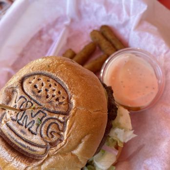 Mad Madeline's Grill - Teriyaki burger /add mushrooms - Burgers Near Me - Temecula, California