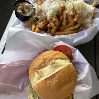 South G Kitchen - Smash Burger and Parmesan Garlic Fries - Food Trucks Near Me - Arcata, California
