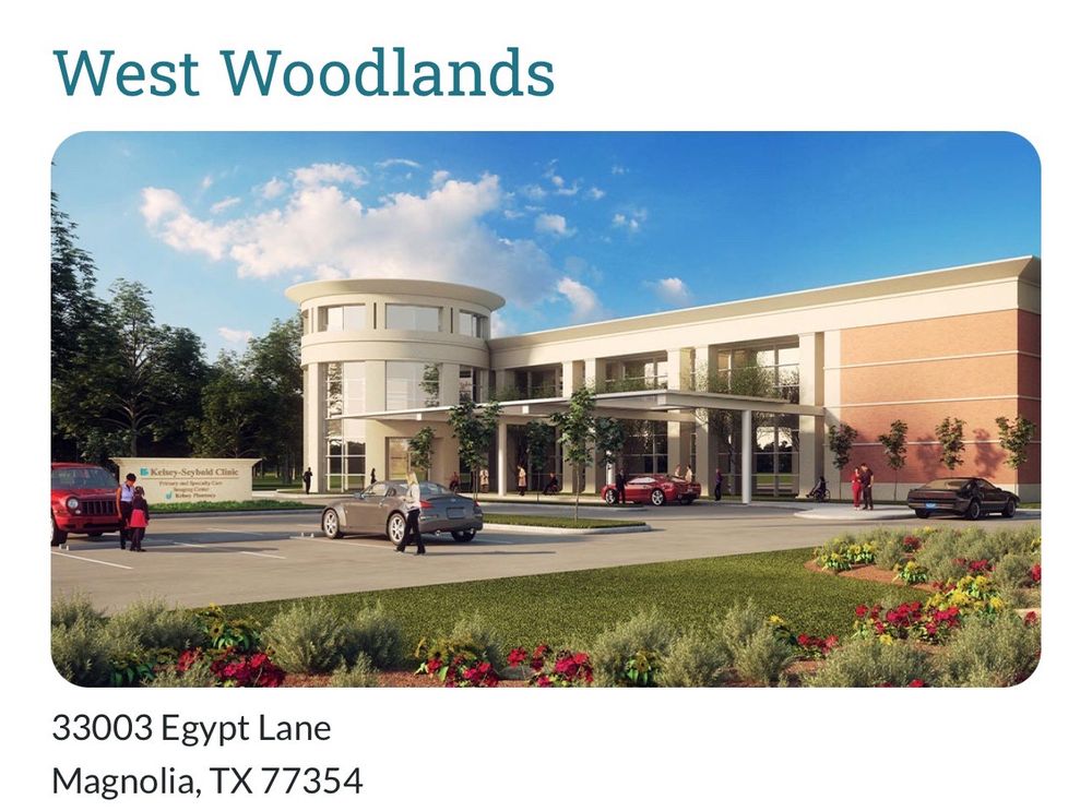 KELSEY SEYBOLD CLINIC WEST WOODLANDS CLINIC Updated August 2025