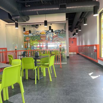 Jeremiah's Italian Ice - bright green chairs and tables - Desserts Near Me - Memphis, Tennessee Jeremiah's Italian Ice - bright green chairs and tables - Desserts Near Me - Memphis, Tennessee