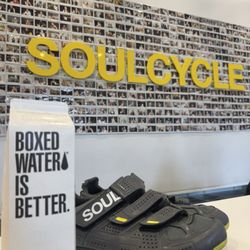 SoulCycle River Oaks - Front desk, water, shoe rental
