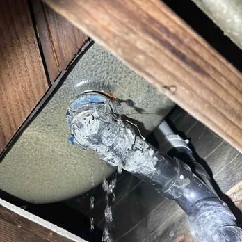Clean-Out King's - Issue is happened on Bathtub in guest bathroom waste water stopper and overflow set connection which under bathtub in crawl space. - Plumbing Near Me - Anaheim, California