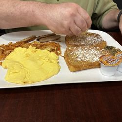Magic City's Remarkable Diner - Magic Man: 3eggs, choice of meat and French toast