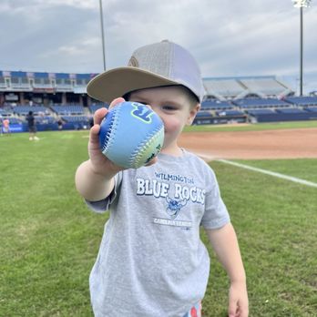 Wilmington Blue Rocks - Kids pre-game catch on the field! - Professional Sports Teams Near Me - Wilmington, Delaware Wilmington Blue Rocks - Kids pre-game catch on the field! - Professional Sports Teams Near Me - Wilmington, Delaware